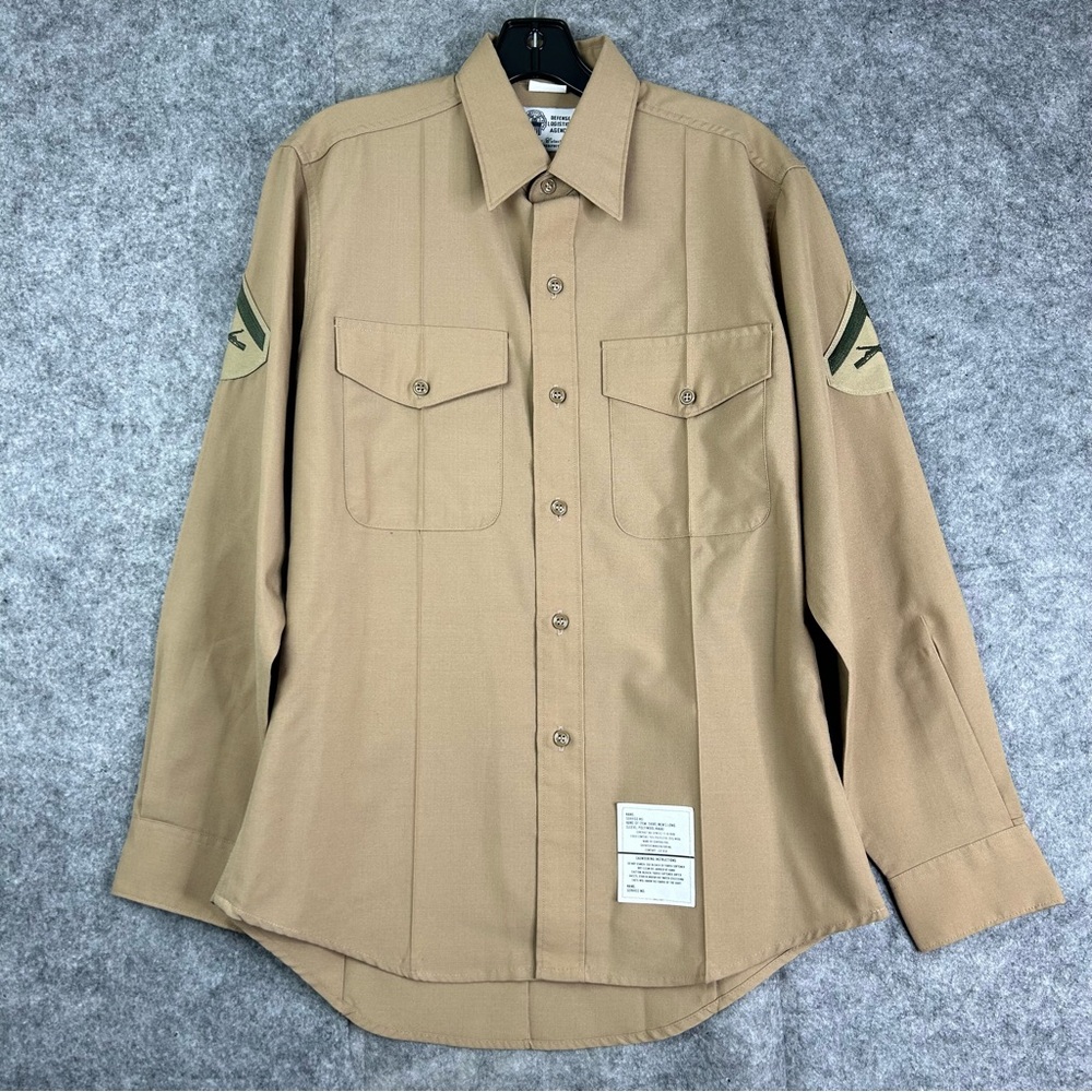 US Marine Corps Uniform Alpha, Bravo Dress/Service Shirt, Blouse, Lance Corporal